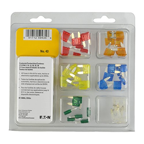 Bussmann NO.43 ATM Mini Blade Fuse Tester/Puller Kit on Galleon Philippines