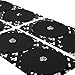 POWERDOT EMS Stimulator Replacement Pads - Black - Self Adhesive Electrode Pads - 4 Round Pads & 2 Rectangle Pads - Phone Controlled EMS for Targeted Muscle Training - Build Strength and Endurance