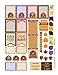 Autumn Fall Harvest Thanksgiving Sampler 2 Weekly Planner Stickers Labels Compatible with Erin Condren Vertical Life Planner