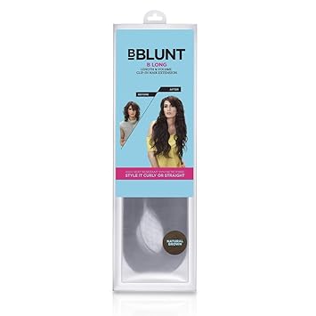 Bblunt B Long Length And Volume Clip On Hair Extension Natural