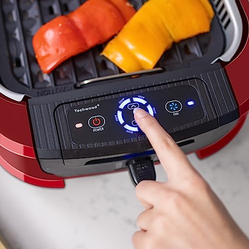 Techwood Indoor Smokeless Grill, 1500W Electric BBQ Grill and NonStick