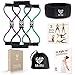 M-fity Muscle Toner Resistance Tube Bands by Premium Figure 8 Training Exercise Cords Set of 3 + Sports Head Band + eBook on leading a healthy, active life