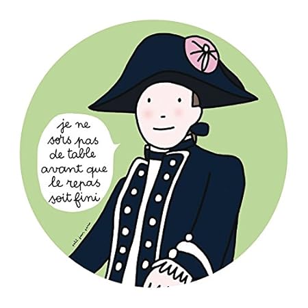 Buy Prince Dessert Plate 20 Cm Je Ne Sors Pas De Table Avant Que Le Repas Soit Fini Online At Low Prices In India Amazon In