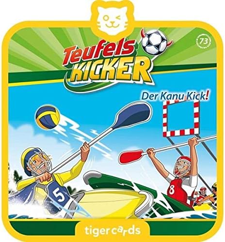 Tigerbox- Tigercard - Futbolín de Diablo (sucesión 73: Der Kano-Kick (Tiger Media Deutschland GmbH 4147)