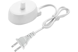 for Oral B Electric Toothbrush Replacement Charger for Braun Model 3757 Inductive Charging Base Portable Travel Power Cord