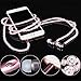 Cuitan In Ear Earphone For Apple For Android, 3.5mm Stereo Women Pearl Necklace Wired Headphone Headset Earbuds Earphones for iPhone iPad iPod Samsung Nokia LG Sony Huawei HTC MP3 Players etc - Pink