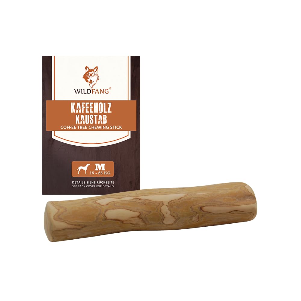 Wildfang® Coffee Wood Dog Chew XL - Durable Dog Toys for Aggressive Chewers, Dental Stick for Teething Puppy, Training for Chewing Muscles, Coffee Tree Sticks for X-Large Dogs (Over 45kg)
