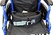 Secure SWSB-1 Padded Wheelchair Seat Belt with Easy Release Buckle - Soft Comfort Harness for Proper Positioning, Safety and Support