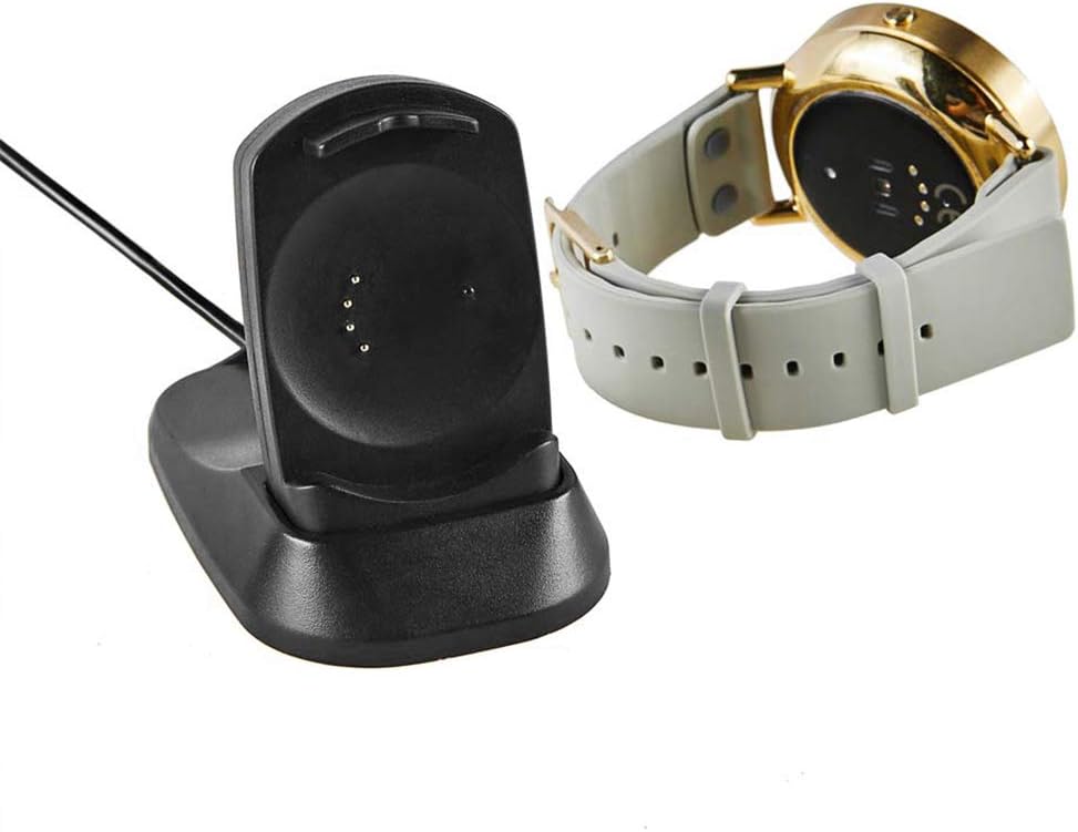 RanuwUSB Charger Dock Station Cradle Holder Cable Line for Misfit Vapor smartwatch