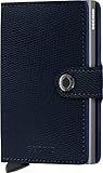 Secrid Miniwallet Rango Blue Titanium Leather Wallet SC5557