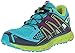 Salomon Women's X-Mission 3 Trail Running Shoes, Teal Blue/Granny Green/Passion Purple, 8.5 B US