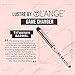 L'ange Hair LUSTRÉ Curling Wand, Tourmaline Ceramic and Titanium Barrel Wands with Heat-Protection Gloves Negative Ion and Infrared Tech, Dual Voltage Iron MSRP $169 (Blush 1.25