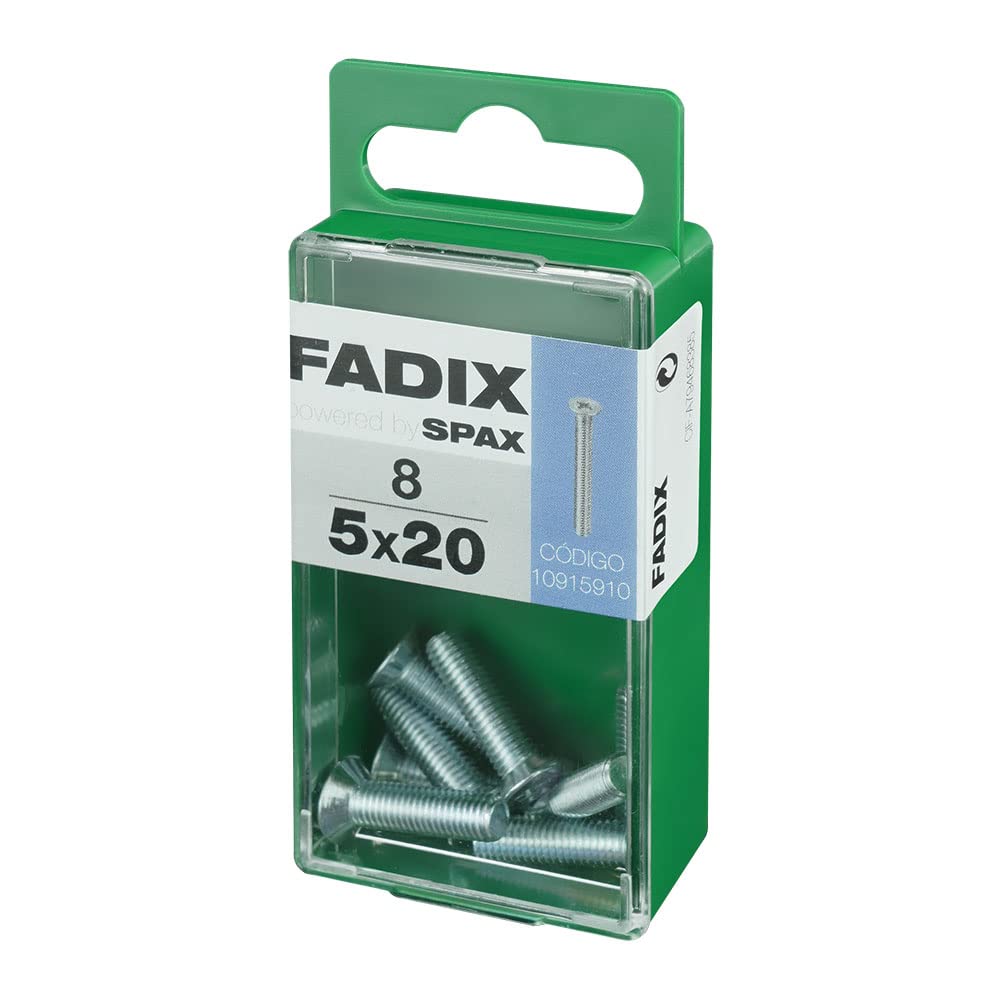 CAJA S 8 uds. METRIC TORNILLO CP M 5x20 mm FADIX