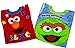 Sesame Street Elmo Baby Bibs- 2 Piece Pack (Blue)