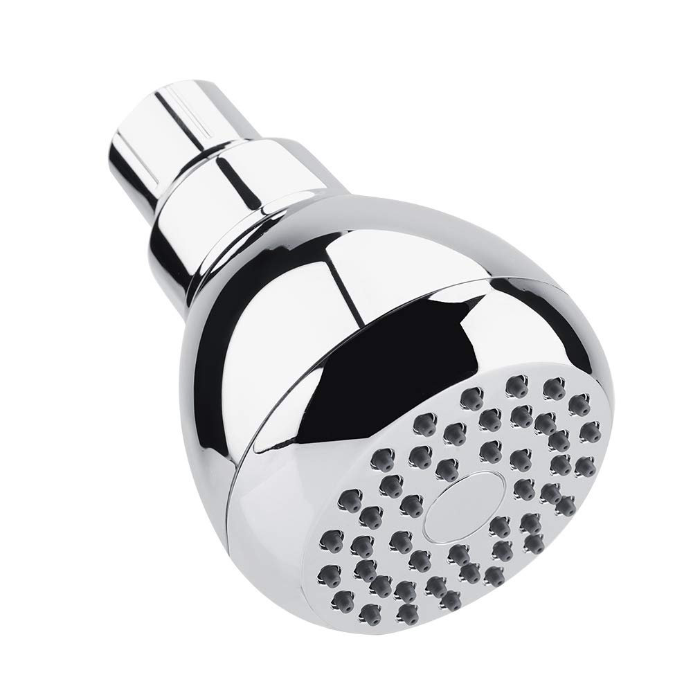 Biitfuu G 1/2 High Pressure Handle Shower Head with Adjustable Swivel Metal Ball