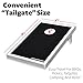 GoSports Tailgate Size 3 ft x 2 ft Cornhole Set - Portable Set Includes 8 Bean Bags & Game Rules
