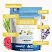 Tranquility Bath Salt 32 Ounces Epsom Salt with Geranium, Chamomile, Lavender and Lemongrass Essential Oils Plus Vitamin and All Natural Ingredients BPA Free Pouch with Easy Press-Lock Sealthumb 1