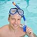 Intex Reef Rider Swimming Diving Mask Snorkel Set for Ages 8+, 2 Pack | 55948