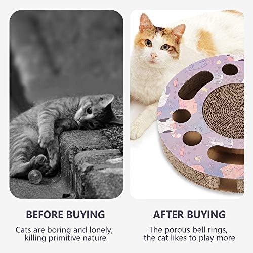 Culturaltu 猫 つめとぎ 壁 運動不足改善 麻 ベッド 耐久 猫用爪とぎ ネコの爪研ぎ 爪とぎ 壁 ダンボール 猫爪とぎ ネコの爪とぎ 鈴入り つめとぎ 知育おもちゃ 高密度 耐久 省スペース 家具破壊防止 運動不足改善 寂しさ解消 おもちゃ ベッド型 B087czz5xm 新作製品