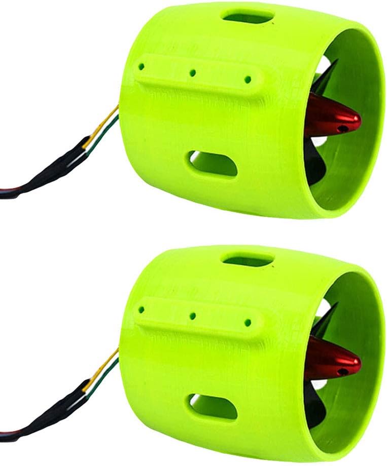Maxtapos 12-24V 20A Brushless Motor 4 Blade Underwater Thruster RC Bait Boat Accessory - 2pcs