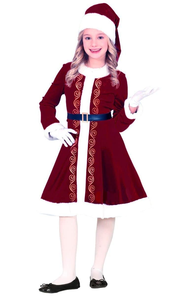 GUIRMA, S.A. Elegant Santa Claus costume for a girl