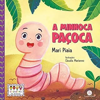 Livro A minhoca Paçoca