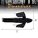 Halloween Haunters Animated Hanging Life-Size Scary Zombie Skull Reaper Speaking with Moving Arms Prop Decoration - Evil Skeleton Face with Red Light Up Eyes - Haunted House Graveyard Party Display