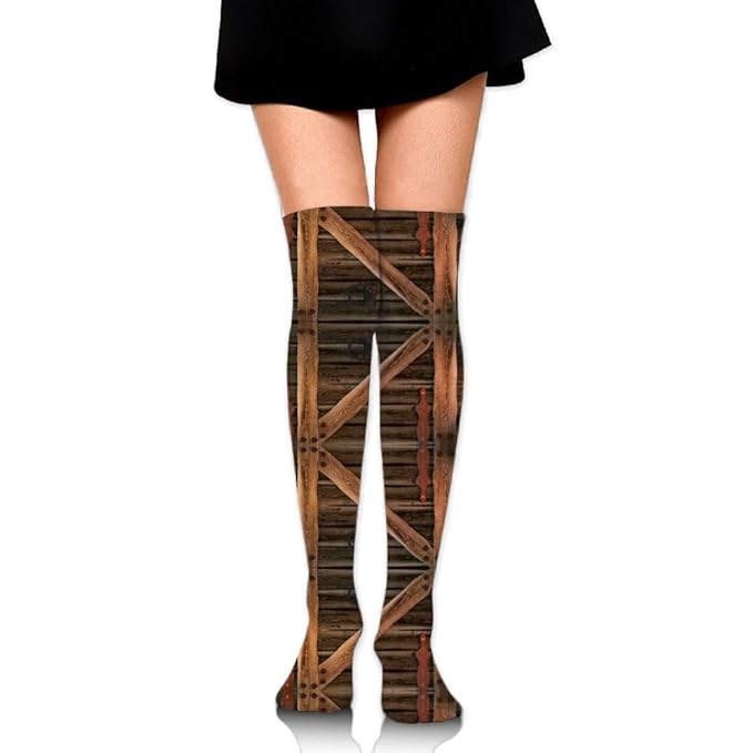 Amazon Com Rustic Country Barn Wood Womens Fashion Compression