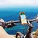 TaoTronics Bike Phone Mount, Phone Holder for Bike with Universal Cradle Clamp for iOS & Android Smartphones, Bicycle Holder with One-Button Release, 360° Rotatable Joint & Triple Protections