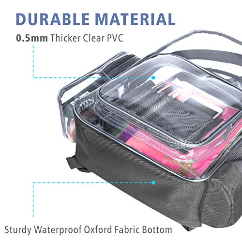 sturdy clear backpacks