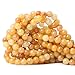 CHEAVIAN 45PCS 8mm Natural Yellow Jade Multi-Color Gemstone Round Loose Beads for Jewelry Making DIY Handmade Materials 1 Strand 15
