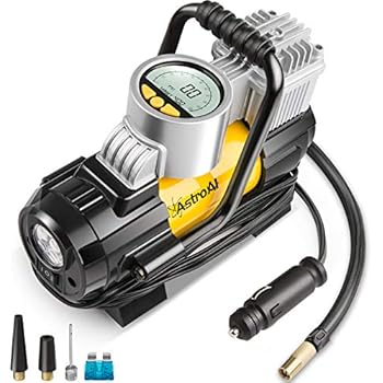 Astroai Portable Air Compressor Pump Digital Tire Inflator 12v Dc Electric Gauge With Larger Air Flow 35lmin Led Light Overheat Protection Extra #vehicle #air #compressor Astroai Portable Air Compressor Pump Digital Tire Inflator 12v Dc Electric Gauge With Larger Air Flow 35lmin Led Light Overheat Protection Extra