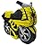 Yellow Motorcycle Pinata