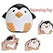 Jumbo Slow Rising squishies Kawaii Cat Hamburger Cream Scented Stress Relief large Kawaii Squishy as Collection Gift Toy (Penguin)