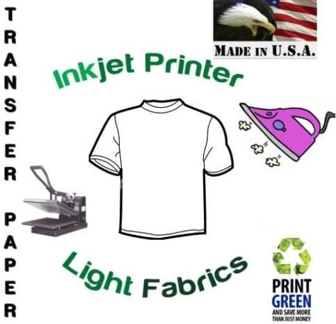 TransferJet InkJet Heat Transfer Paper 11x17 (50 Sheets)