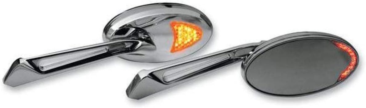 Rivco Products Custom LED Mirror with Front and Rear Accent Lights - Chrome MIRLED