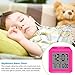 Alarm Clock, Digital Clocks,Snooze NightLight Alarm Clocks for Students Back to School, Kids & Teens (Hot Pink)
