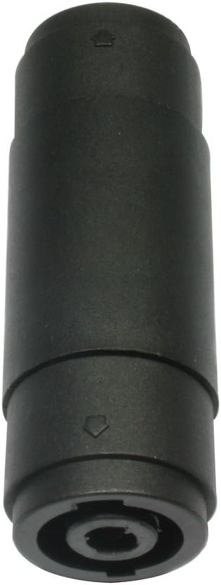 Accu Cable AC-A-SPF4/SPF4 Female-Female Coupler for Speaker Cables, 1.46 in*1.18 in*0.87 in