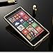 Nokia Lumia Icon 929 / 930 Case, Silverback(TM) Luxury Metal Air Aluminum Bumper Detachable + Mirror Hard Back Case 2 in 1 Cover Ultra-Thin Frame for Nokia Lumia Icon 929 / 930 -Gold
