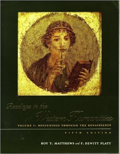 Amazoncom Readings In The Western Humanities Volume 1 - 