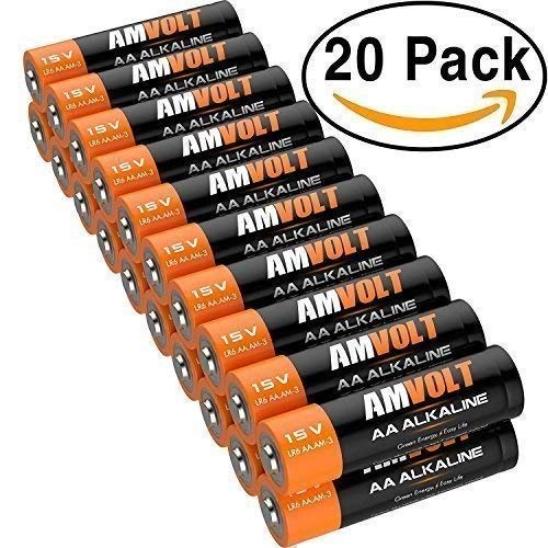 28 Pack AA Batteries [Ultra Power] Premium LR6 Alkaline Battery 1.5