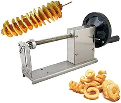 Amazon 手動竜巻ポテトスライサーツイストポテトスライサースパイラルポテトカッター野菜カッター切断機 スライサー カッター オンライン通販