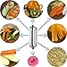 Vegetable Peeler & Julienne Slicer (2 In 1) - Perfect for Potato, Carrot, Apple & Zucchini (Black)
