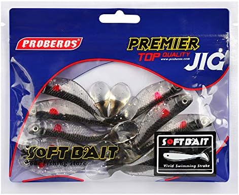 vissen Grub Fishing Lures T Tail Paddle Curly Tail Plastic Soft Lure Fishing Gear