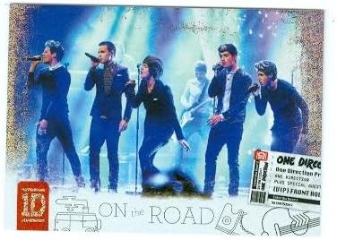 One Direction trading card (One Direction 1D) 2013 Panini On The Road #11 Refractor