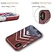 iPhone X Case,iPhone XS Case,ZADORN Protective Thin Cover for Girls Women Men Clear Bumper Soft Silicone TPU Slim Fit Cute Best Phone Case for iPhone X/XS Fashion Design Red Wood and Grey Forest