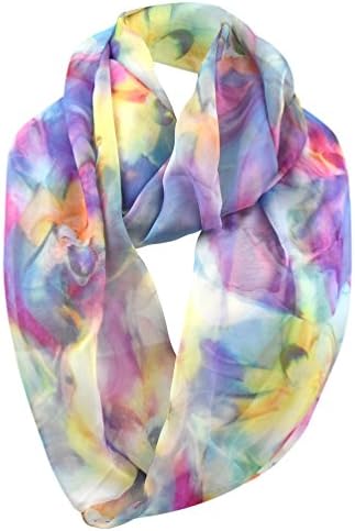 Chiffon Infinity Scarf for Women