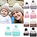 GBSELL Mom And Baby Winter Knitting Keep Warm Hat Sport Cap (New Pink)