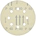 Bosch SR5R045 50-Piece 40 Grit 5 In. 8 Hole Hook-And-Loop Sanding Discs