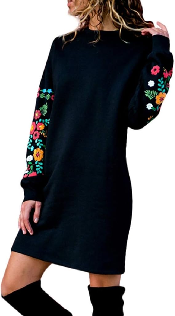 black winter dress